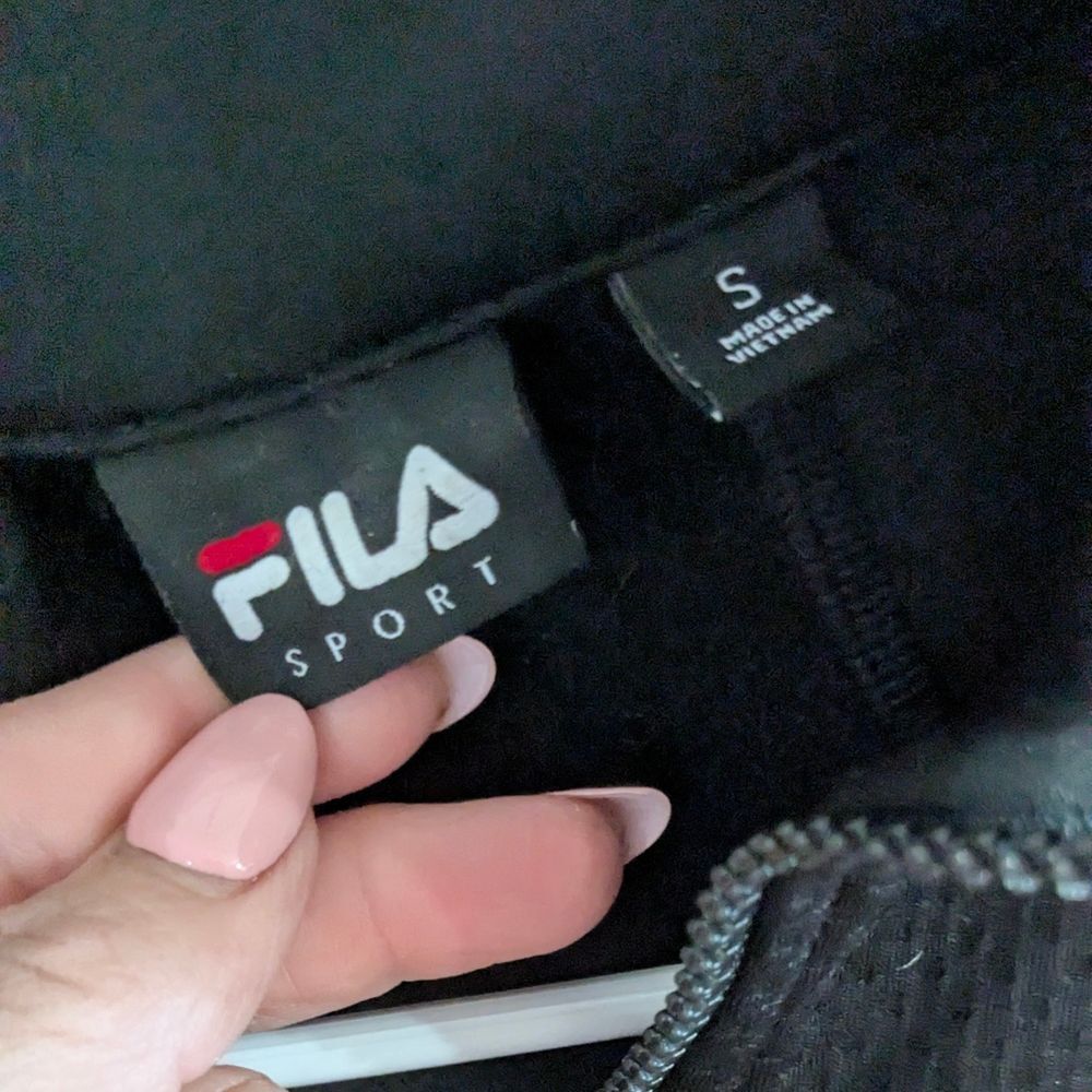 Fila Black Zip-Up Jacket - Picture 2 of 11